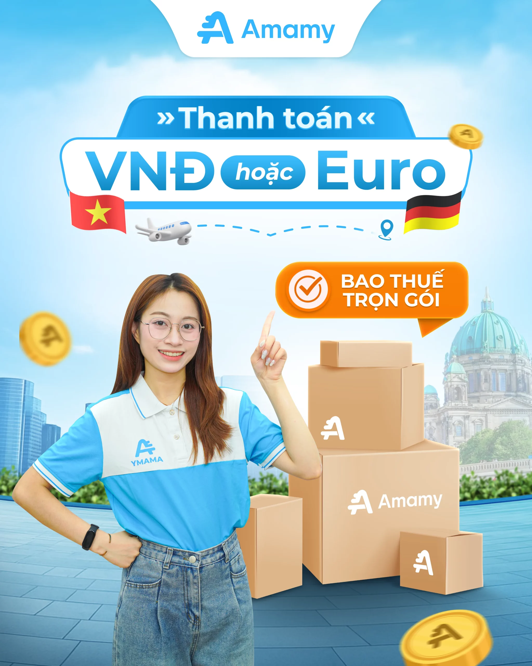 Thanh toán linh hoạt – bao thuế trọn gói